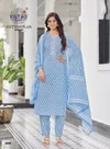 Cotton Plus Vol 3 By Radhika Cotton Kurti With Bottom Dupatta
